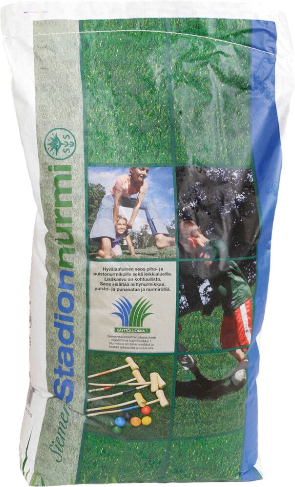 Stadionnurmi-nurmikkosiemenseos Siemen 10 kg