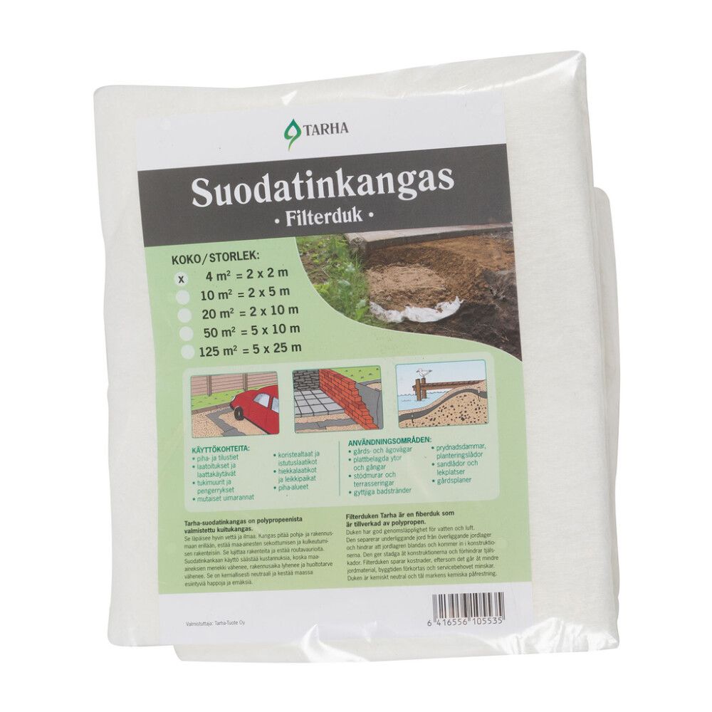Suodatinkangas 4 m²