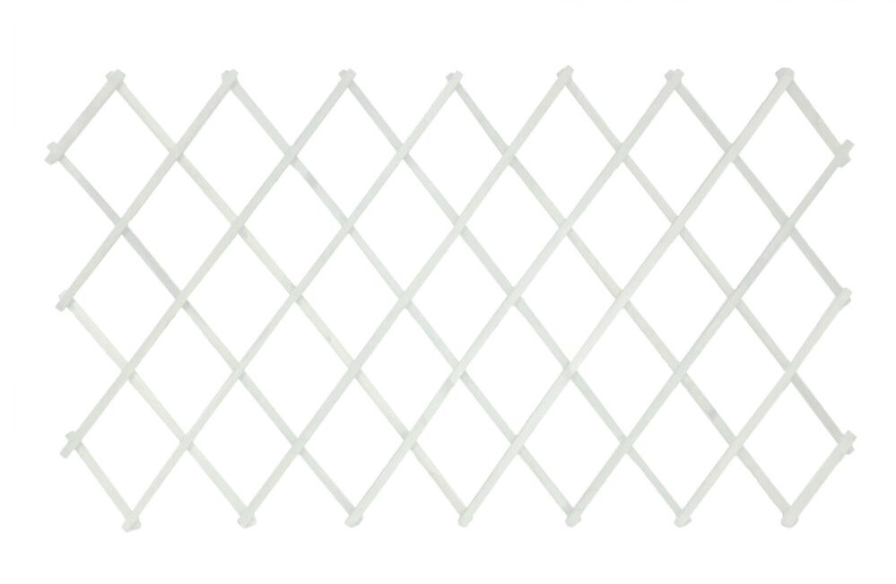Köynnössäleikkö valkoinen 90 x 200 cm