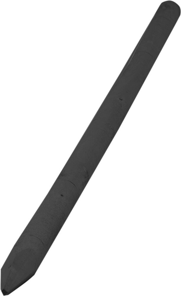 Aitatolppa 50 mm musta 200 cm