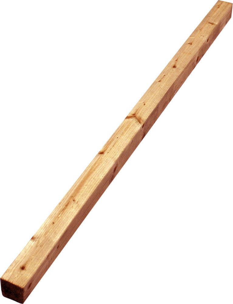 Aitatolppa neliö 48x48 mm ruskea 120 cm