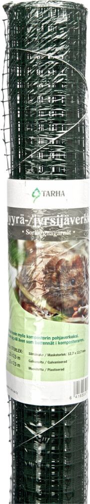 Eläinsuojaverkko 1,2 x 2,5 m vihreä