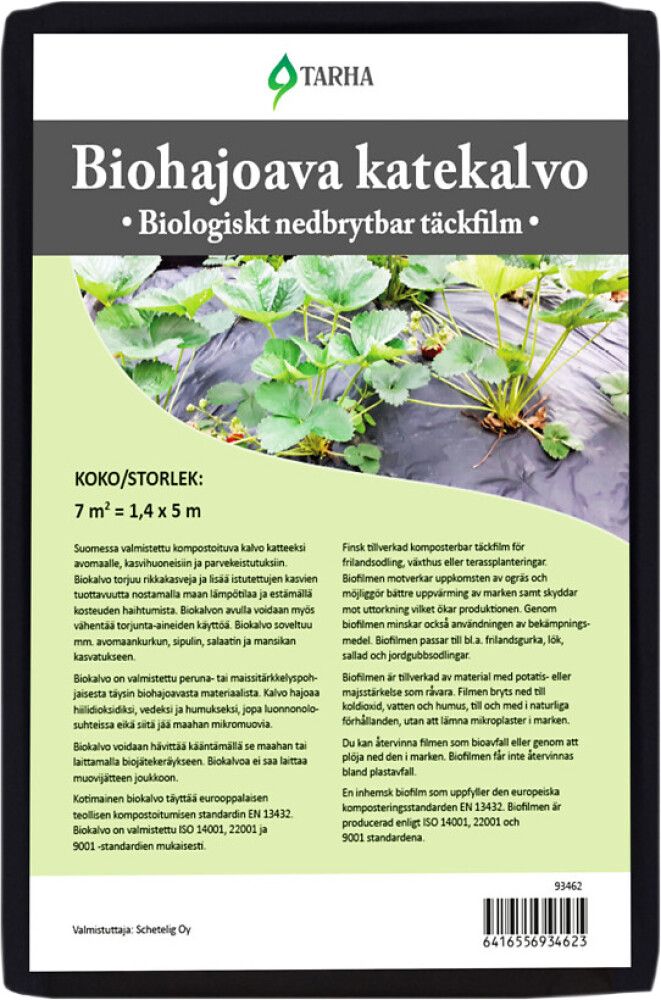 Biohajoava katekalvo 7 m²