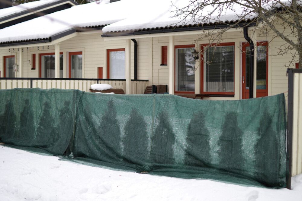 Varjostusverkko 40 m²