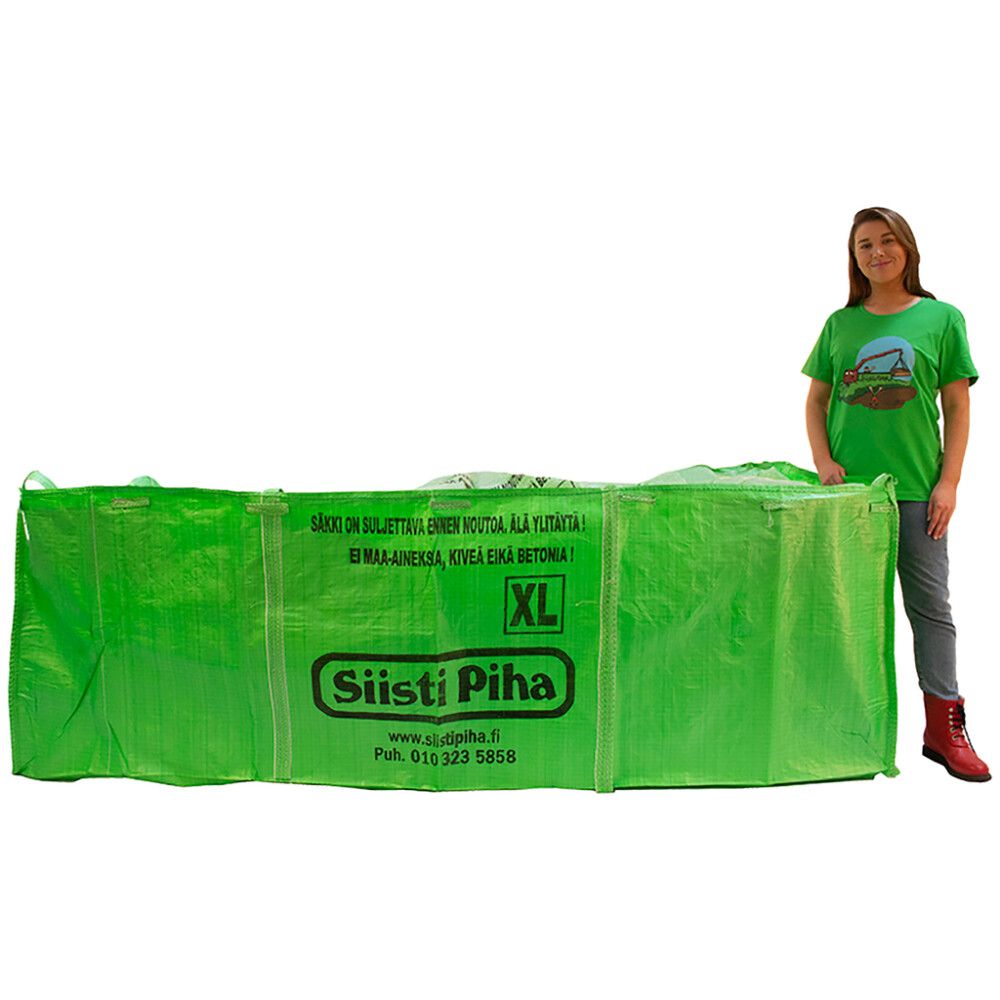Tyhjä suursäkki Siisti Piha 2000 l