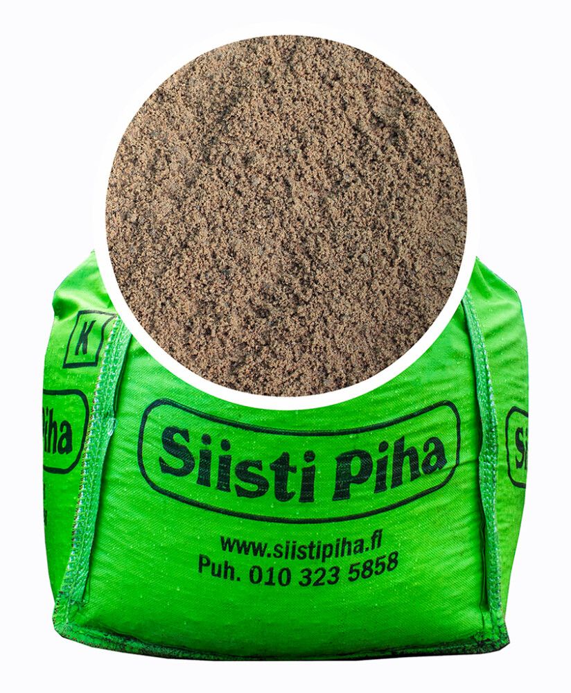 Asennushiekka Siisti Piha 0 - 4 mm Suursäkki 1000 kg
