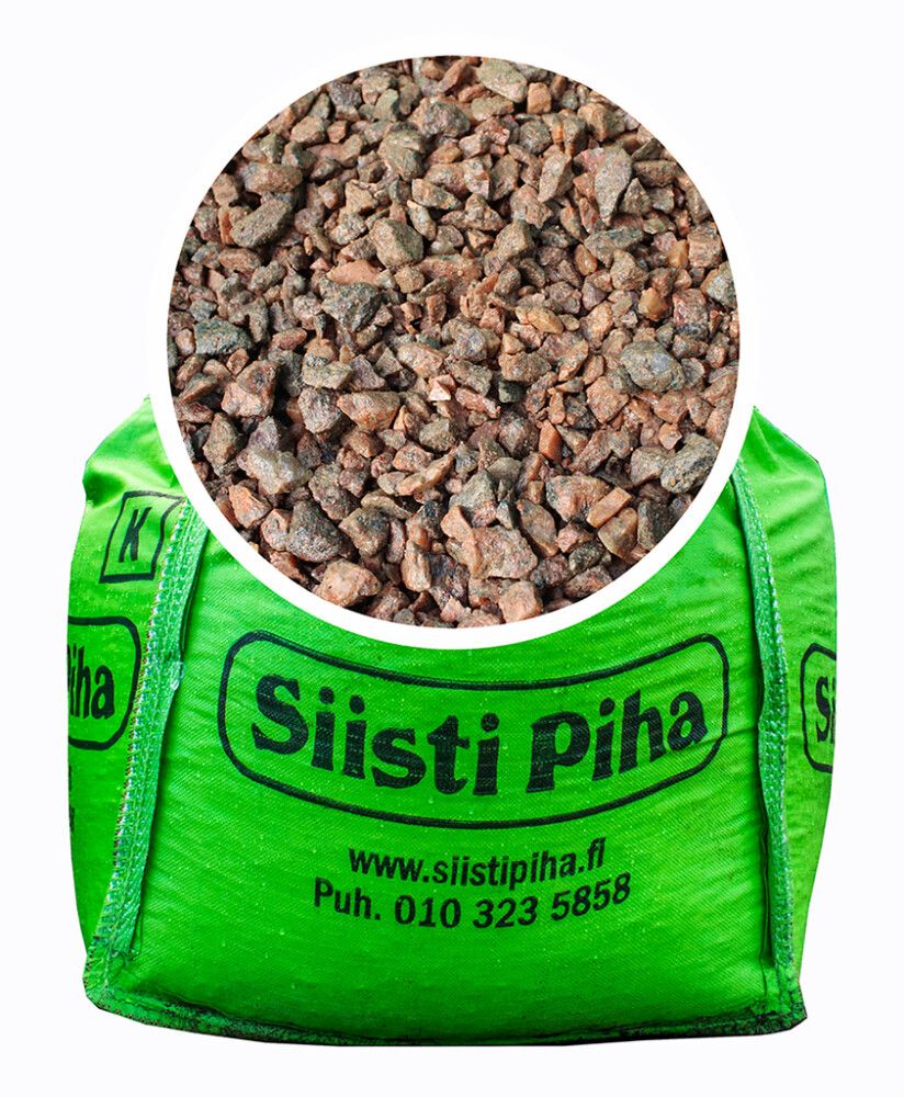 Sepeli Siisti Piha 6 - 16 mm Punertava Suursäkki 250 kg