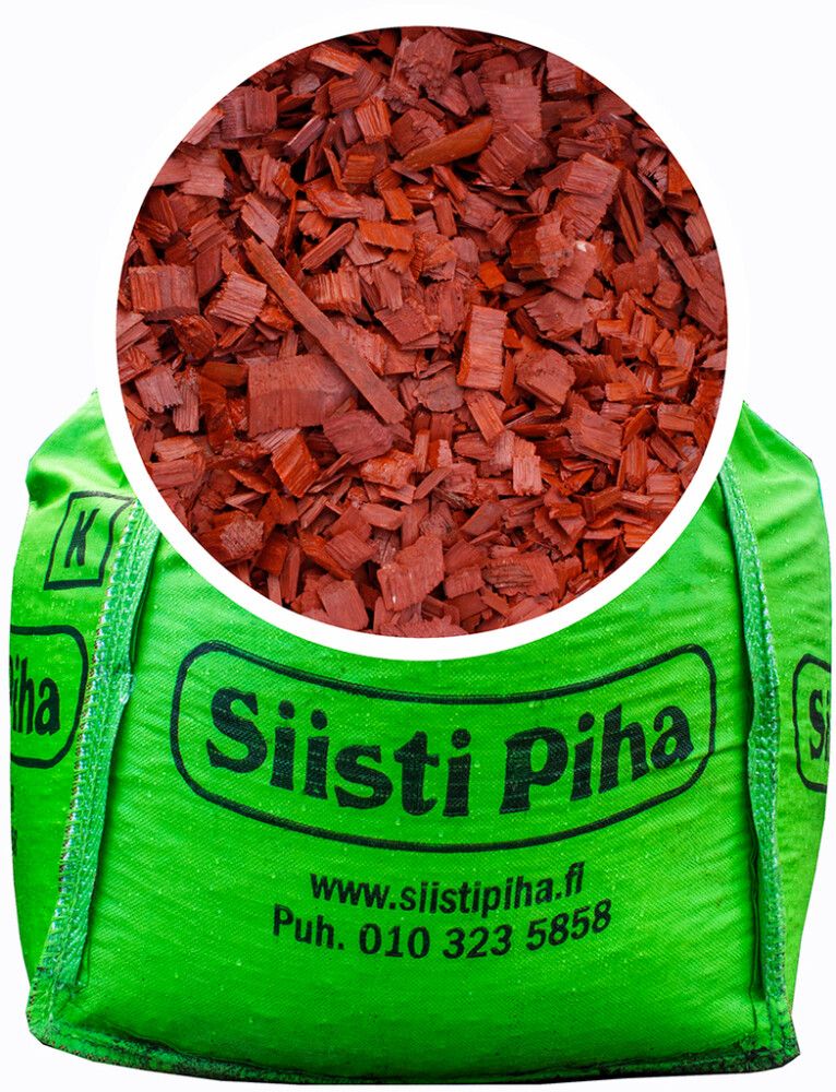 Koristekate Siisti Piha suursäkki 1000 l punainen