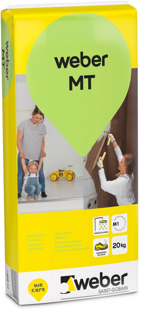 Märkätilatasoite weber MT 20 kg