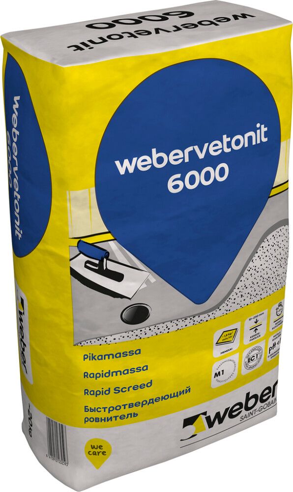 Pikamassa webervetonit 6000 20 kg