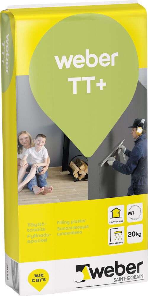 Täyttötasoite Weber TT+ 20 kg