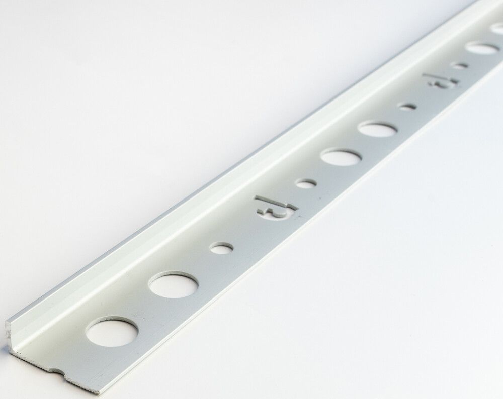 Laattapäätelista Dione hopea-anodisoitu 8 mm