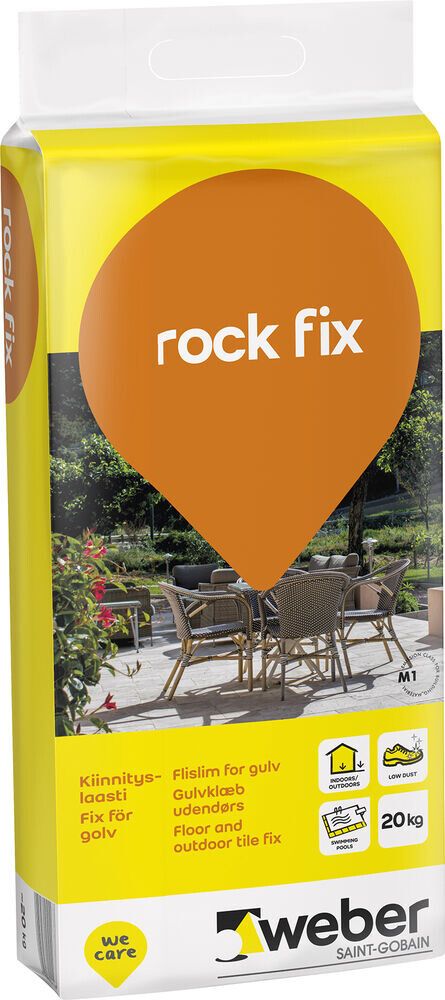 Kiinnityslaasti Weber Rock Fix 20 kg