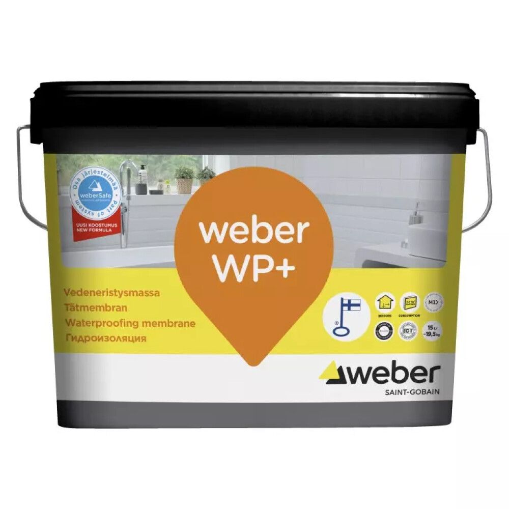 Vedeneristysmassa Weber WP+