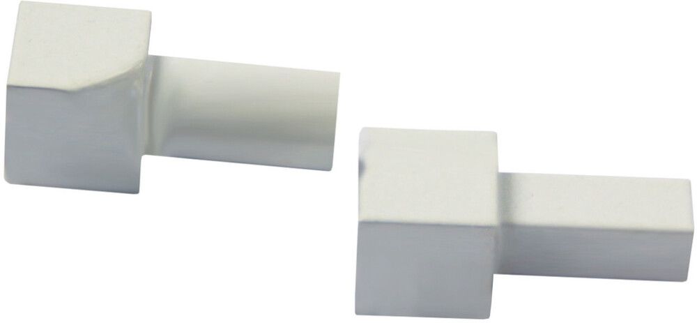 Laattalistan sisäkulma Dione 10 mm valkoinen 2 kpl