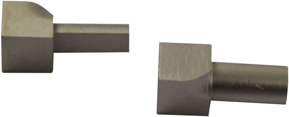 Laattalistan sisäkulma Dione 10 mm hopea-anodisoitu 2 kpl