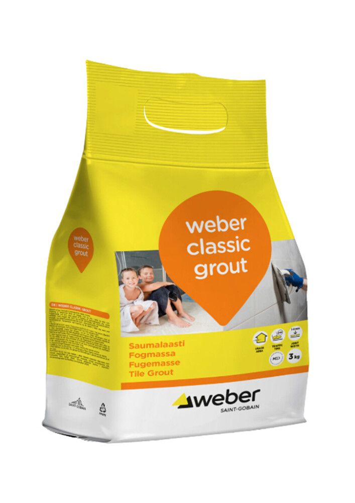 Saumalaasti Weber Classic Grout Nude 3 kg
