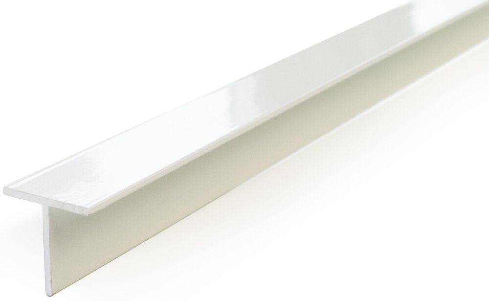 T-lista Dione 20 x 20 x 1,5 mm valkoinen 2 m