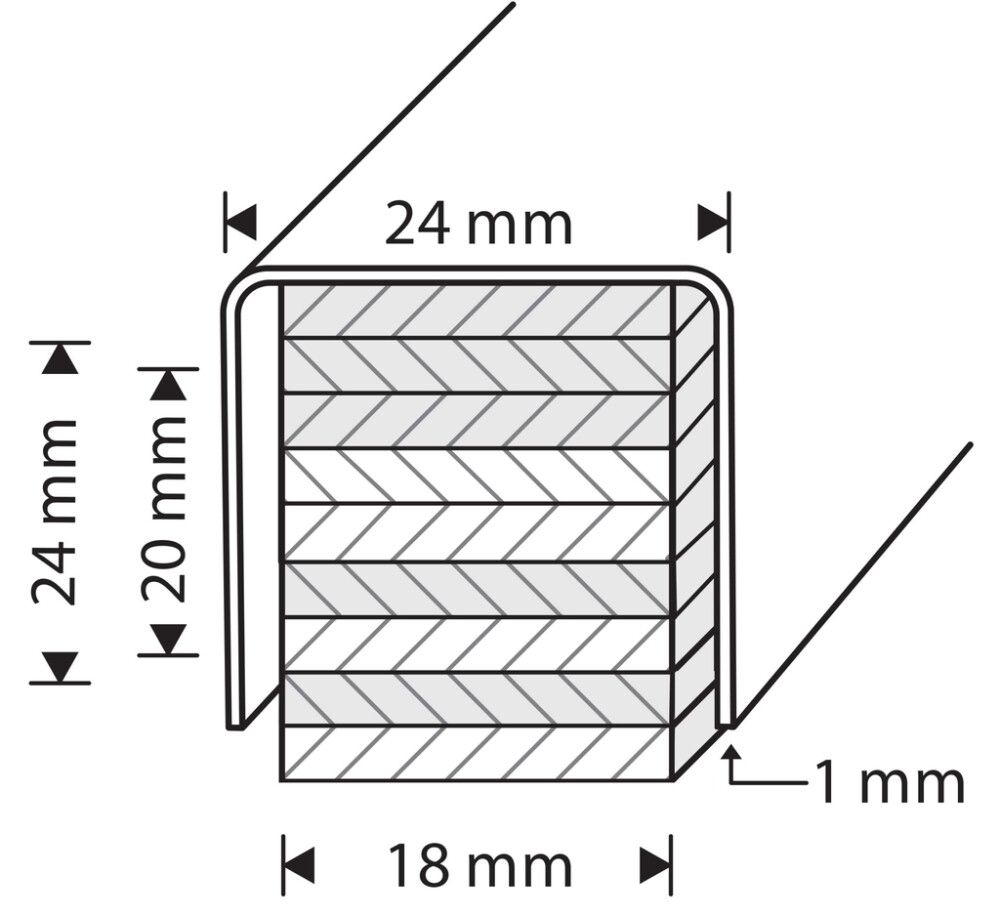 Vedeneristekynnys Dione M7K RST ja vaneri 25 x 24 x 700 mm