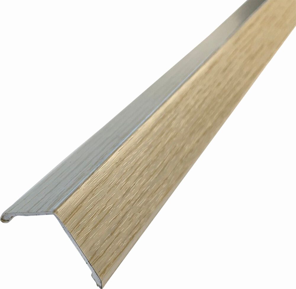 Tarrakulmalista Dione Cotton White 30 x 30 mm 180 cm