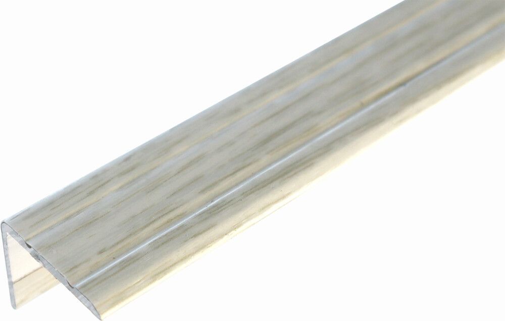 Tarra-askelkulmalista Dione Light Oak 25  x 20 mm 180 cm