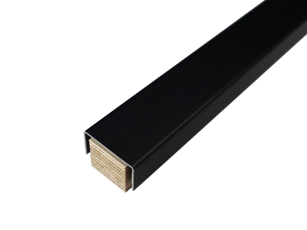 Alumiinikynnys Dione Carbon Black 25 x 35 x 906 mm