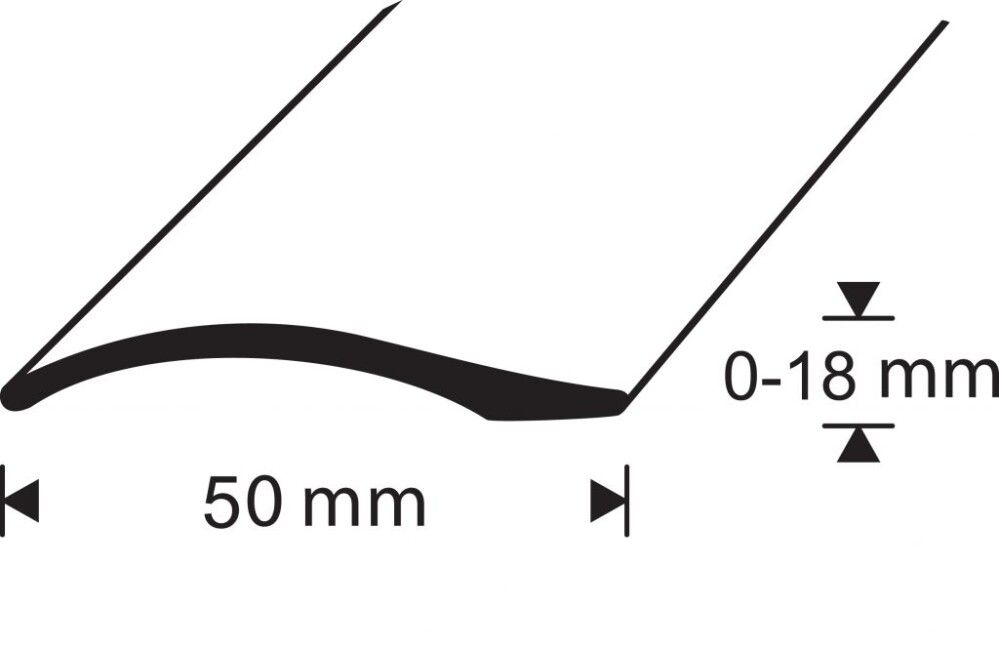 Eritasolista Dione B10 tasoero 0-18 mm kulta 50 mm 1000 mm