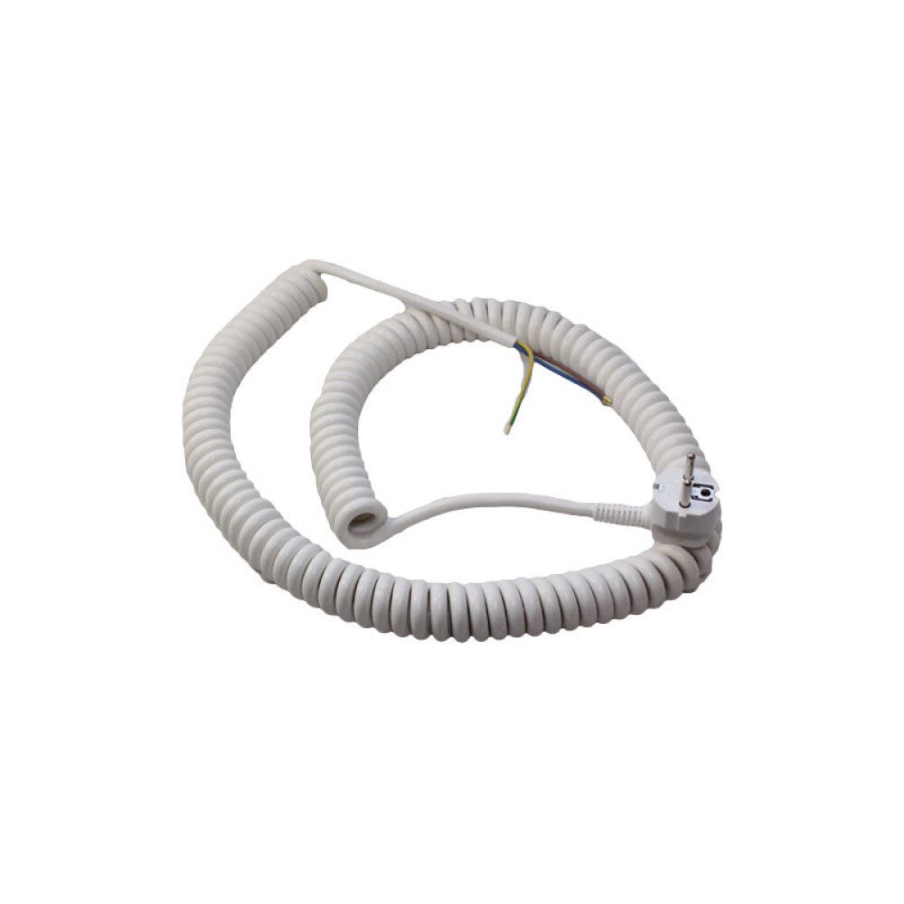 Spiraalikaapeli Reimax Electronics Valkoinen