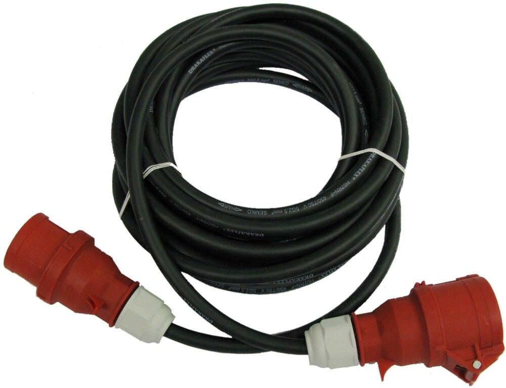 3- vaihe jatkojohto Reimax Electronics 16A 10 m