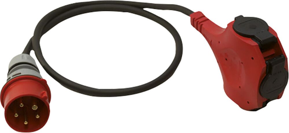 Adapteri Reimax Electronics 3-vaihe/3 x schuko