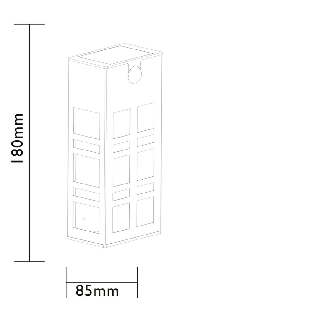 Solar seinävalaisin Luxform Oregon
