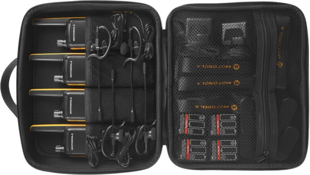 Radiopuhelinsetti Motorola Talkabout T82 Extreme Quad Oranssi-musta