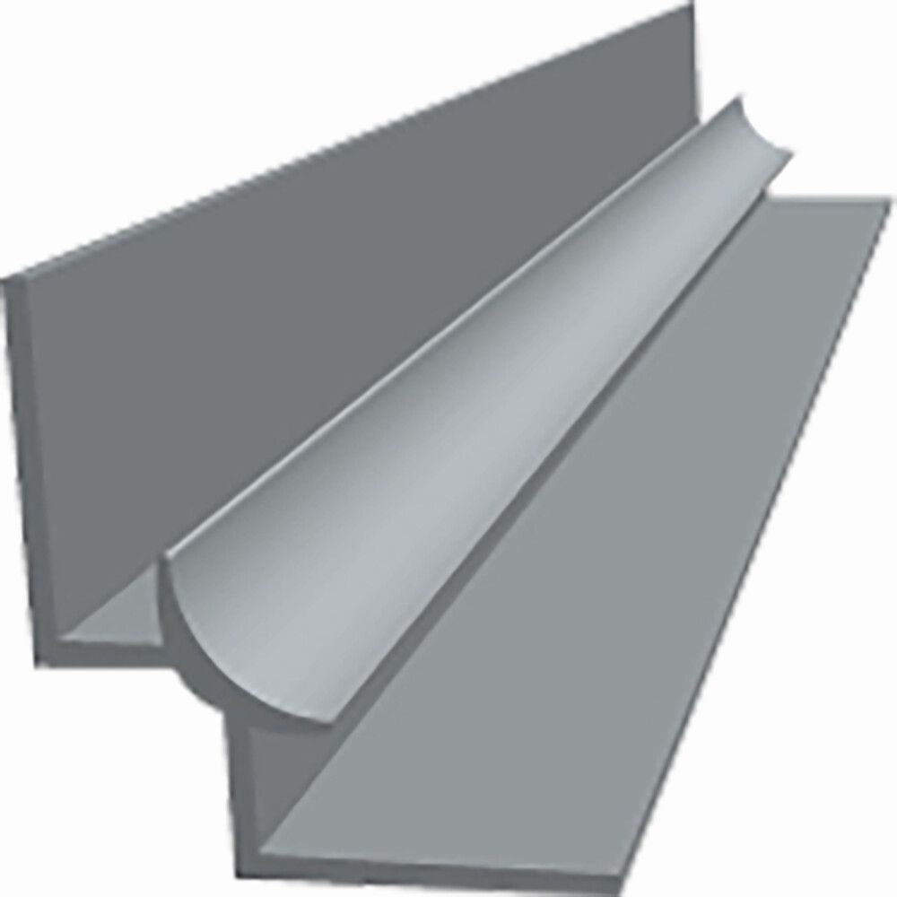 Sisäkulmalista Nordium Stocksund Valkoinen 7V 3000 mm