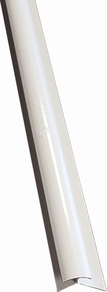 Ulkokulmalista Nordium Stocksund Valkoinen 2V 610 mm