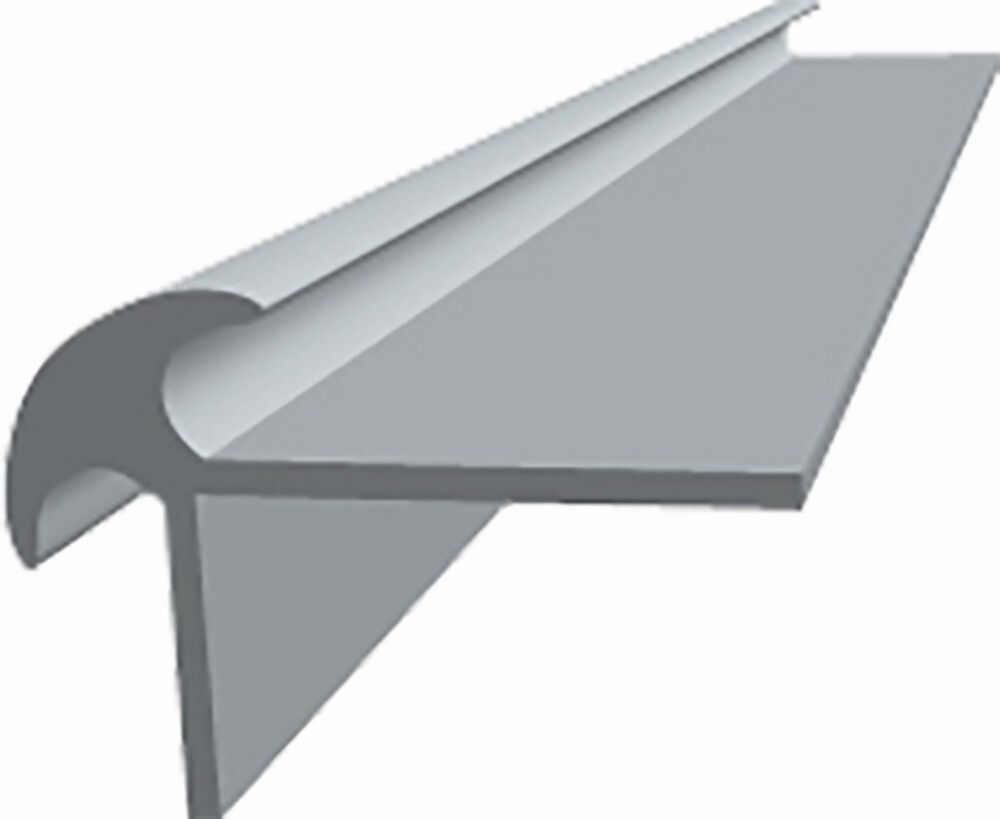 Ulkokulmalista Nordium Stocksund Valkoinen 2V 610 mm