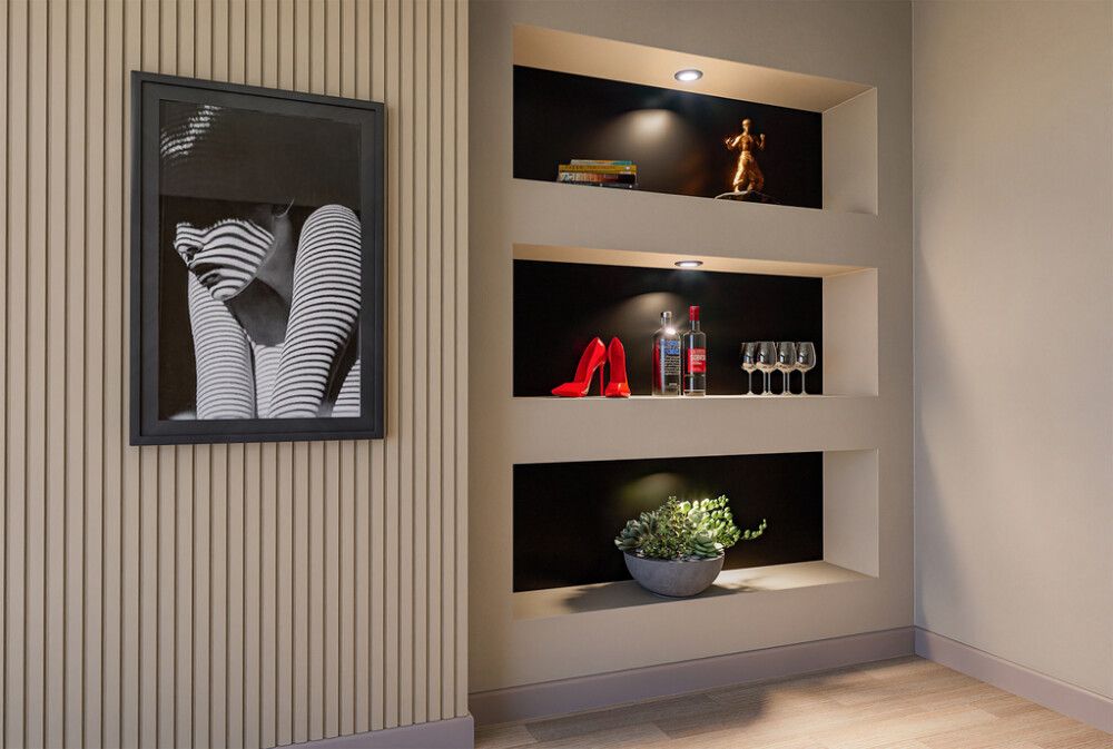 Alumiinikomposiittilevy Stocksund Stole U6 greige / mattamusta 610 x 1500 mm