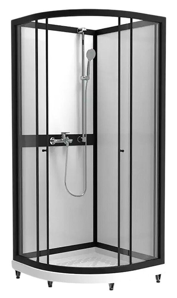 Suihkukaappi Stocksund Suka 5 hanalla 90 x 90 x 200 cm