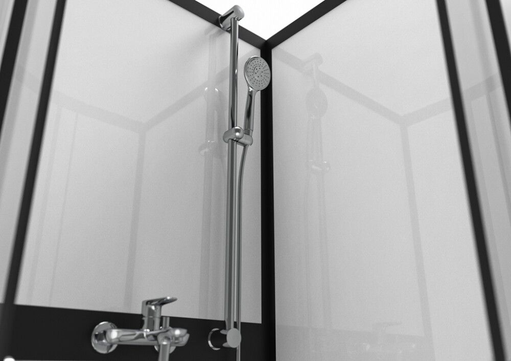 Suihkukaappi Stocksund Suka 5 hanalla 90 x 90 x 200 cm