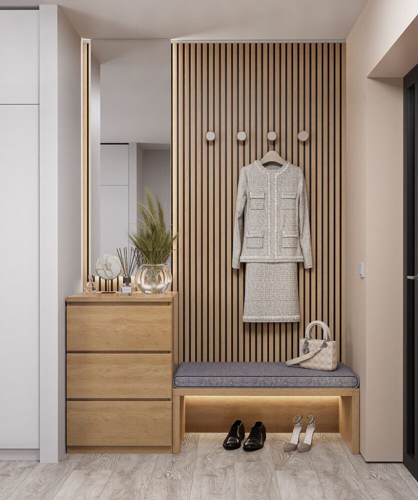 Sisustuspaneeli Stocksund vaalea tammi 12 x 122 x 2600 mm