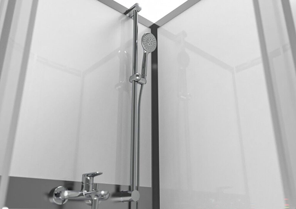 Suihkukaappi Stocksund Suka 1 hanalla 90 x 90 x 200 cm