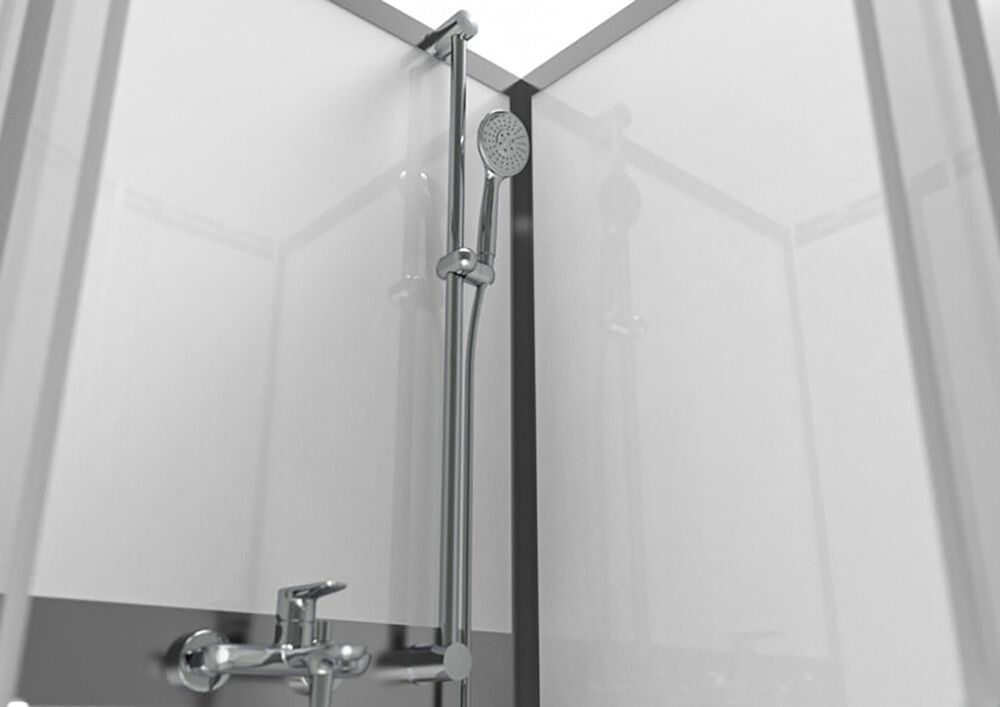 Suihkukaappi Stocksund Suka 4 ilman hanaa 90 x 90 x 200 cm