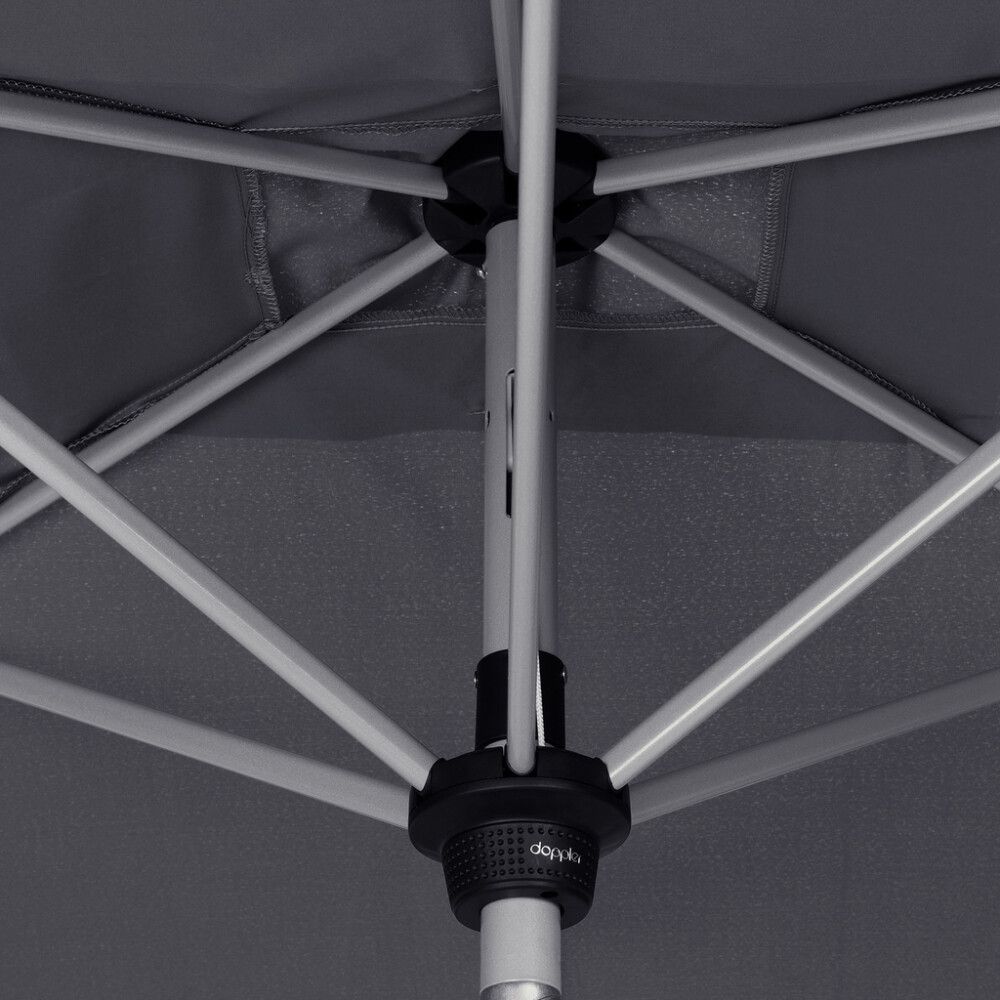 Aurinkovarjo Doppler Active 300 x 200 cm antrasiitti