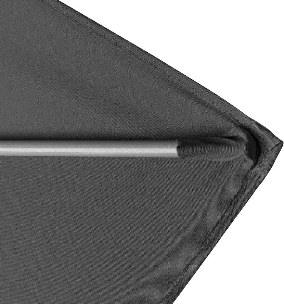 Aurinkovarjo Doppler Active 300 x 200 cm antrasiitti