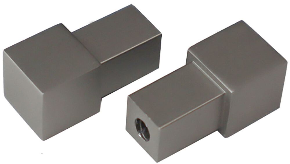 Laattalistan Kulmapala Dione Neliö Titan 10 mm