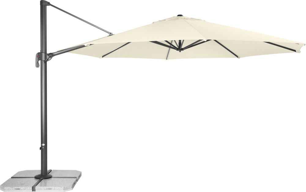 Aurinkovarjo Doppler Ravenna 400 cm natural