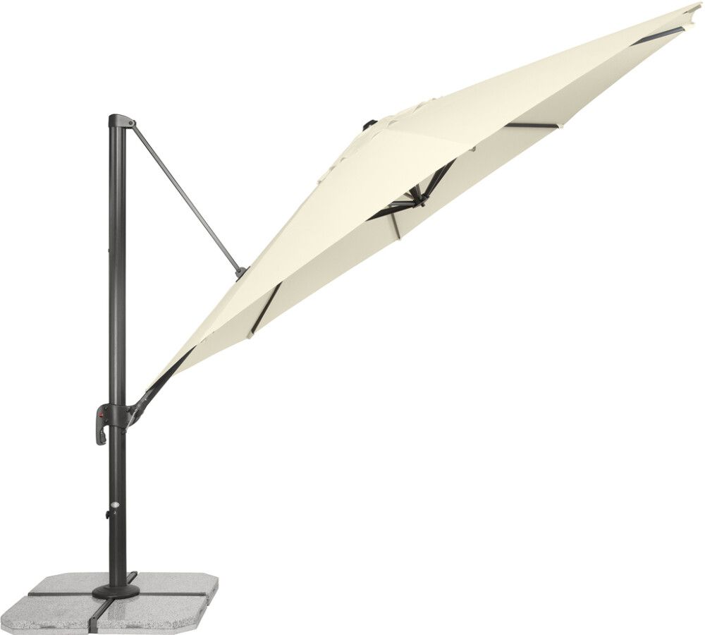 Aurinkovarjo Doppler Ravenna 400 cm natural