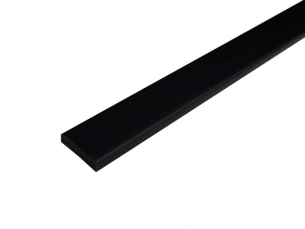 Peitelista Dione musta muovi 42 x 10 x 2200 mm