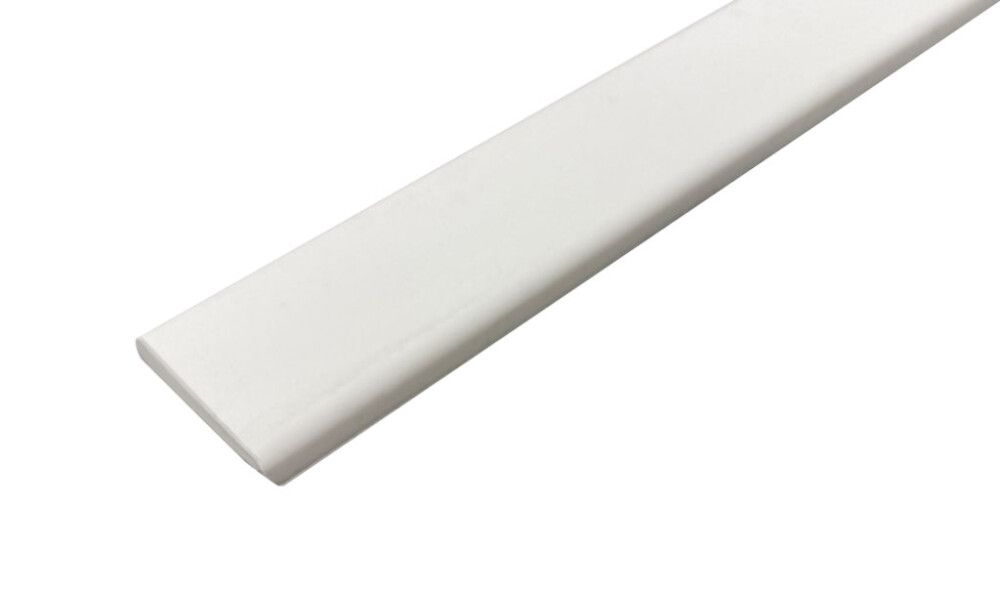 Peitelista Dione valkoinen muovi 33 x 5 x 2500 mm