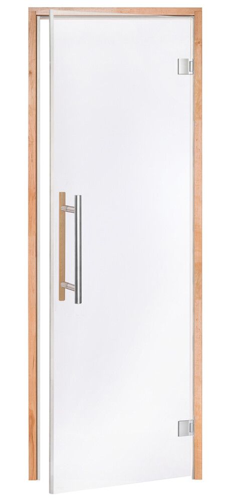 Saunanovi Andres Benelux kirkas leppäkarmilla, eri kokoja