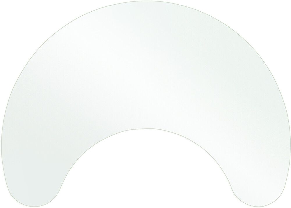 Uunineduslasi Andres Crescent Kirkas 80 x 57 cm